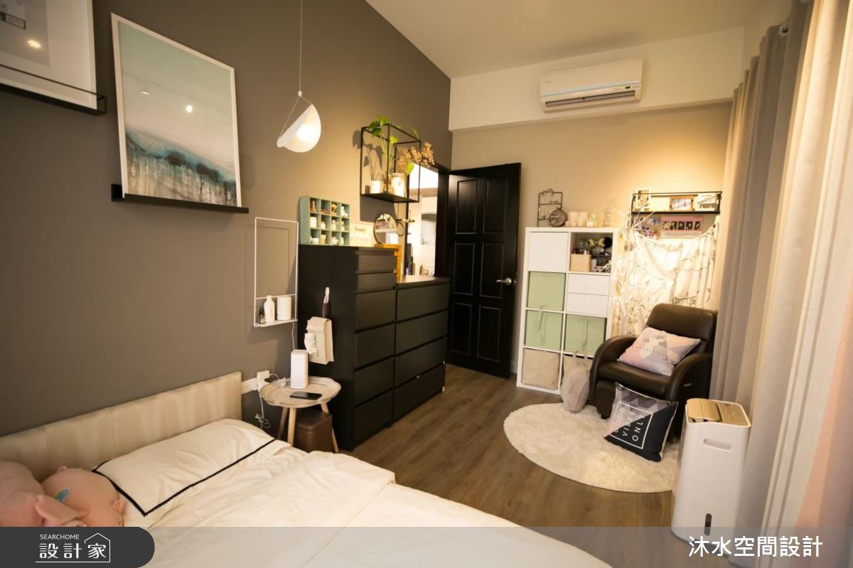 18坪新成屋(5年以下)＿工業風臥室案例圖片＿沐水空間設計＿沐水_02之18