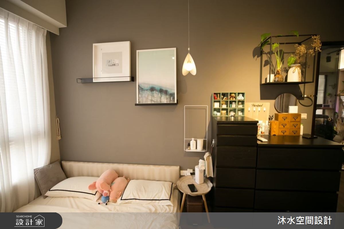 18坪新成屋(5年以下)＿工業風臥室案例圖片＿沐水空間設計＿沐水_02之19