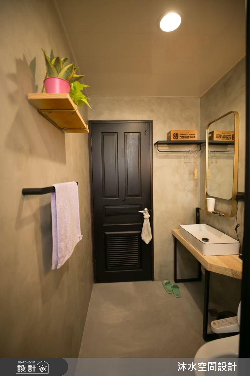 18坪新成屋(5年以下)＿工業風浴室案例圖片＿沐水空間設計＿沐水_02之22