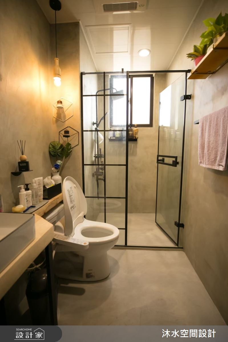 18坪新成屋(5年以下)＿工業風浴室案例圖片＿沐水空間設計＿沐水_02之24