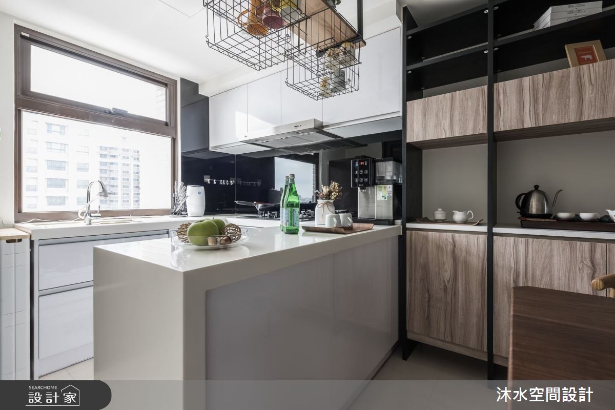 28坪中古屋(5~15年)＿人文禪風廚房吧檯案例圖片＿沐水空間設計＿沐水_03之10