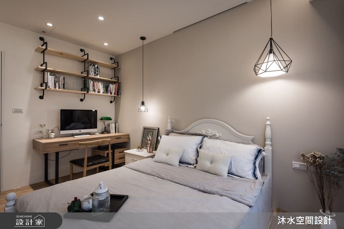 28坪中古屋(5~15年)＿人文禪風臥室案例圖片＿沐水空間設計＿沐水_03之14