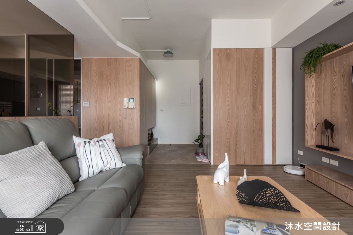 30坪老屋(31~40年)＿簡約風客廳案例圖片＿沐水空間設計＿沐水_04之1