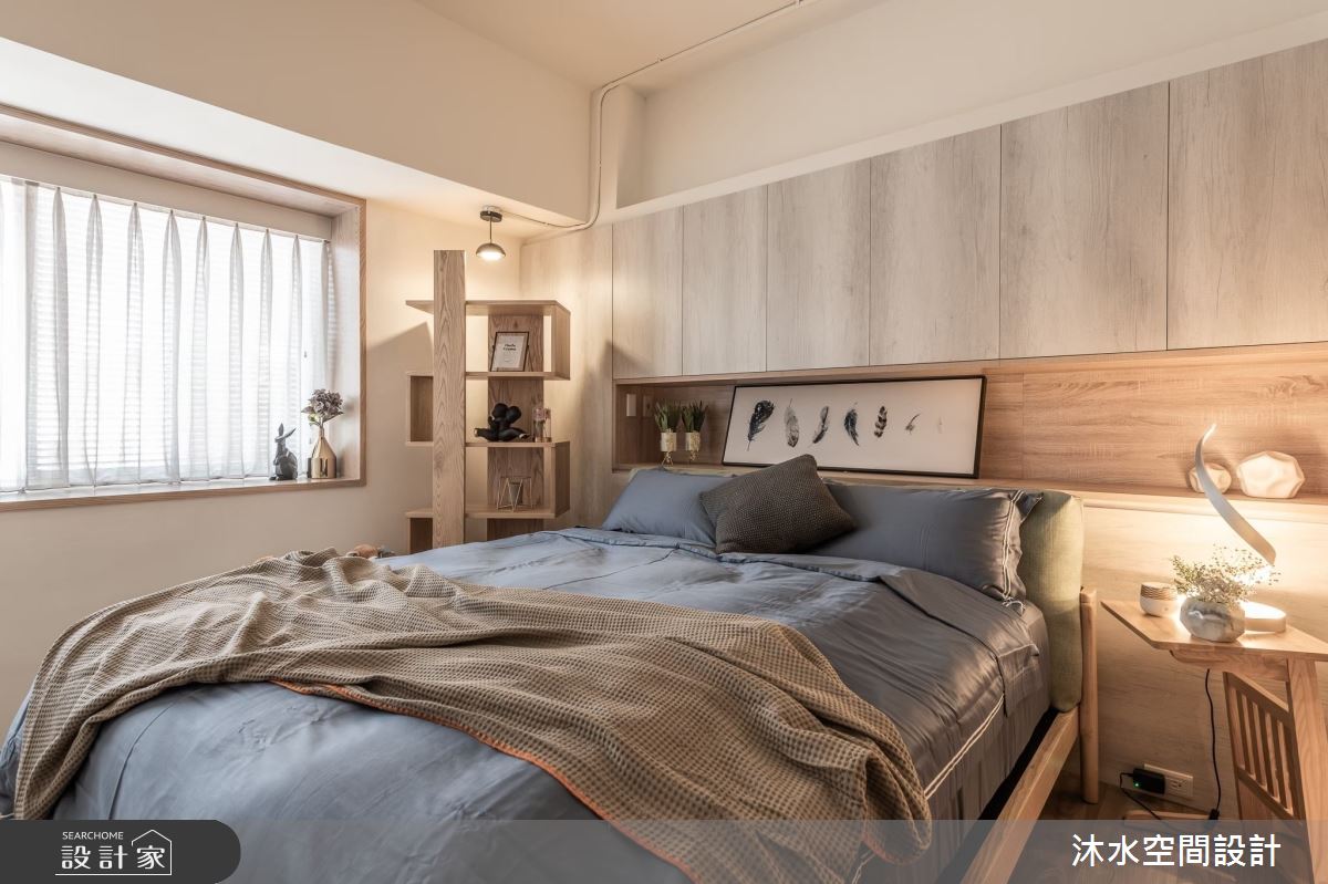 30坪老屋(31~40年)＿簡約風臥室案例圖片＿沐水空間設計＿沐水_04之26
