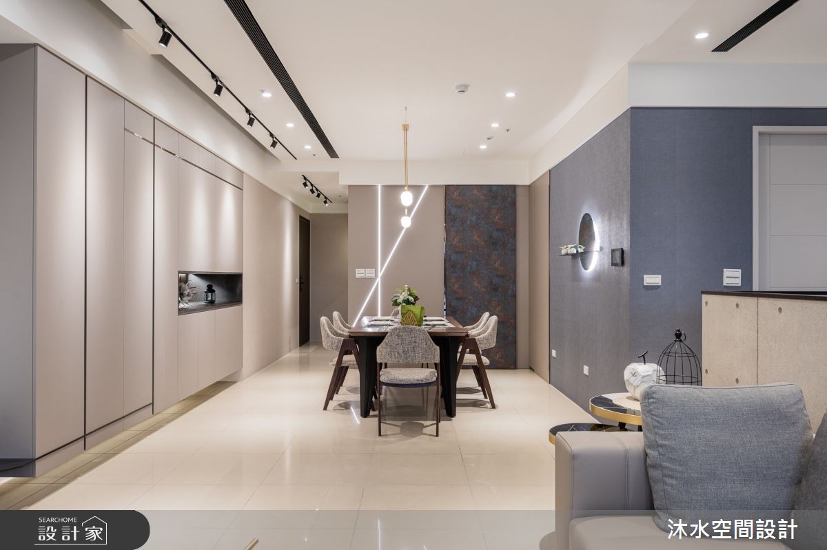 40坪新成屋(5年以下)＿混搭風客廳案例圖片＿沐水空間設計＿沐水_05之12