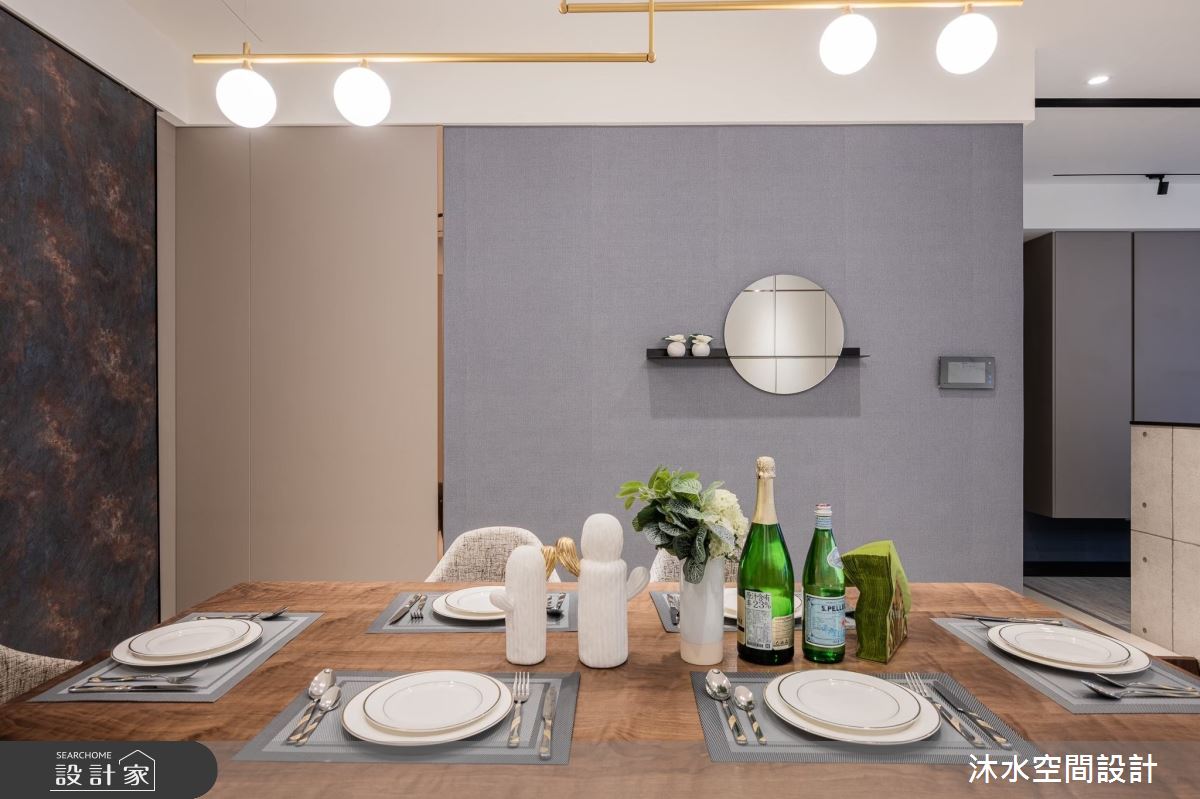 40坪新成屋(5年以下)＿混搭風餐廳案例圖片＿沐水空間設計＿沐水_05之15