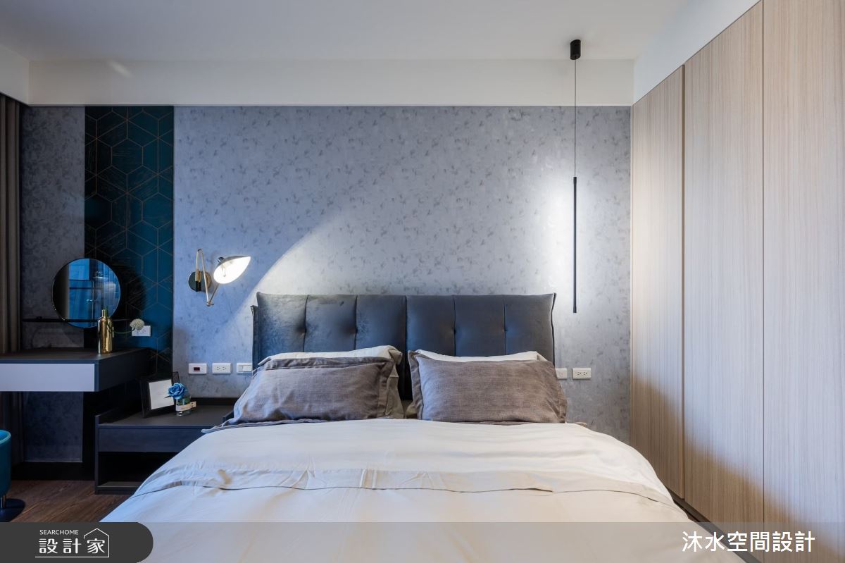 40坪新成屋(5年以下)＿混搭風臥室案例圖片＿沐水空間設計＿沐水_05之20