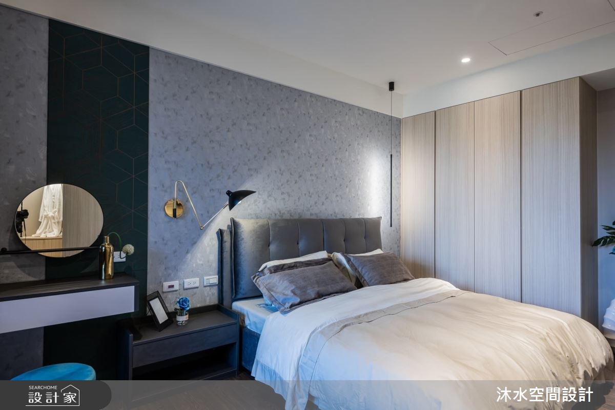40坪新成屋(5年以下)＿混搭風臥室案例圖片＿沐水空間設計＿沐水_05之21