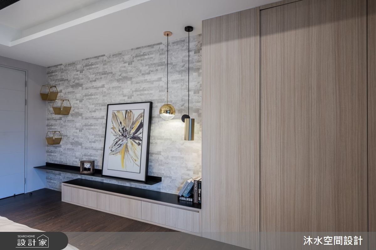 40坪新成屋(5年以下)＿混搭風臥室案例圖片＿沐水空間設計＿沐水_05之23