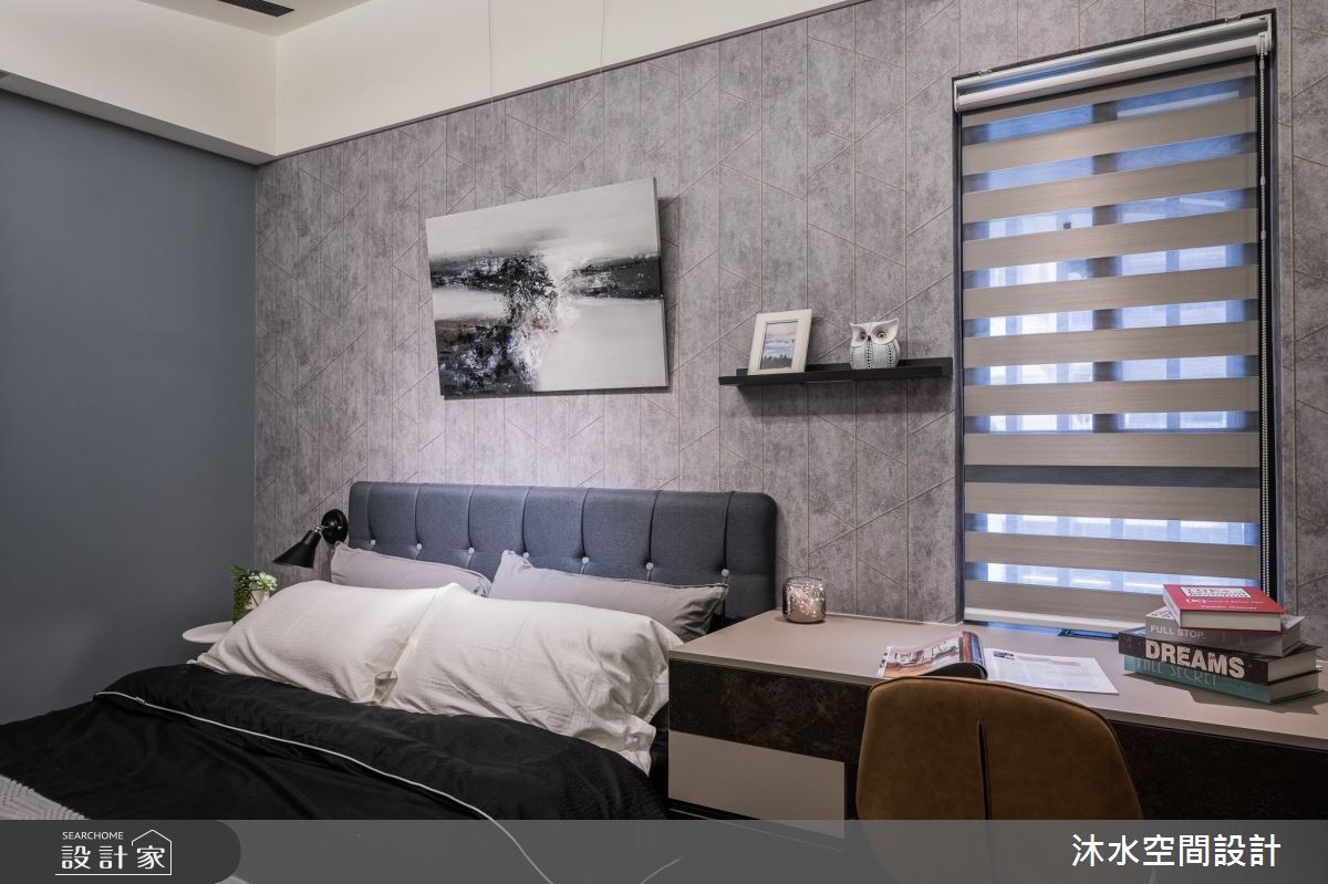 40坪新成屋(5年以下)＿混搭風臥室案例圖片＿沐水空間設計＿沐水_05之26