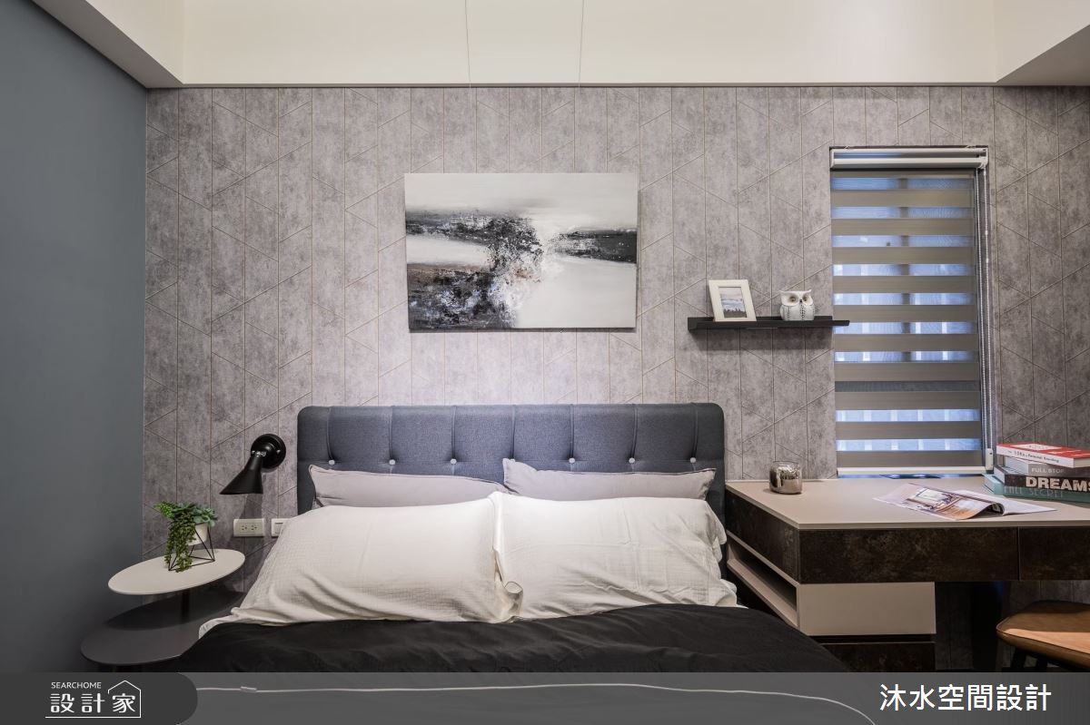 40坪新成屋(5年以下)＿混搭風臥室案例圖片＿沐水空間設計＿沐水_05之27