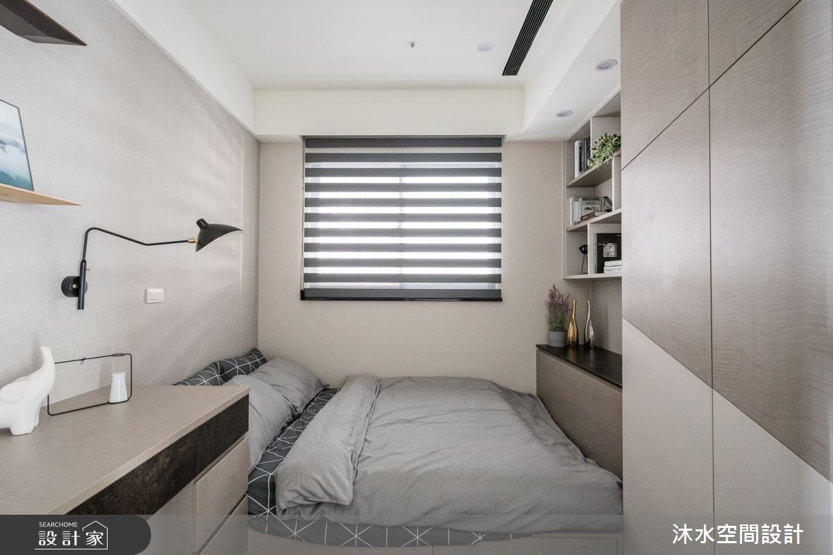 40坪新成屋(5年以下)＿混搭風臥室案例圖片＿沐水空間設計＿沐水_05之29