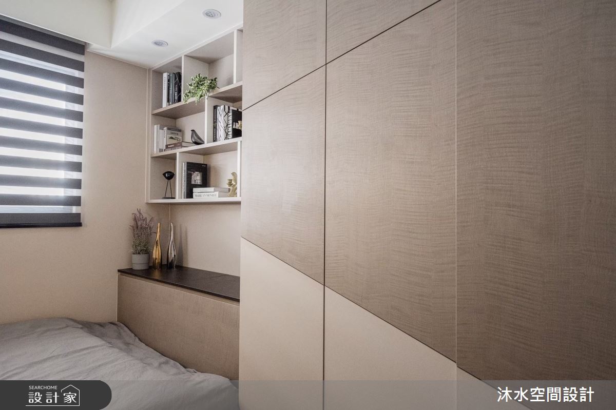 40坪新成屋(5年以下)＿混搭風臥室案例圖片＿沐水空間設計＿沐水_05之30