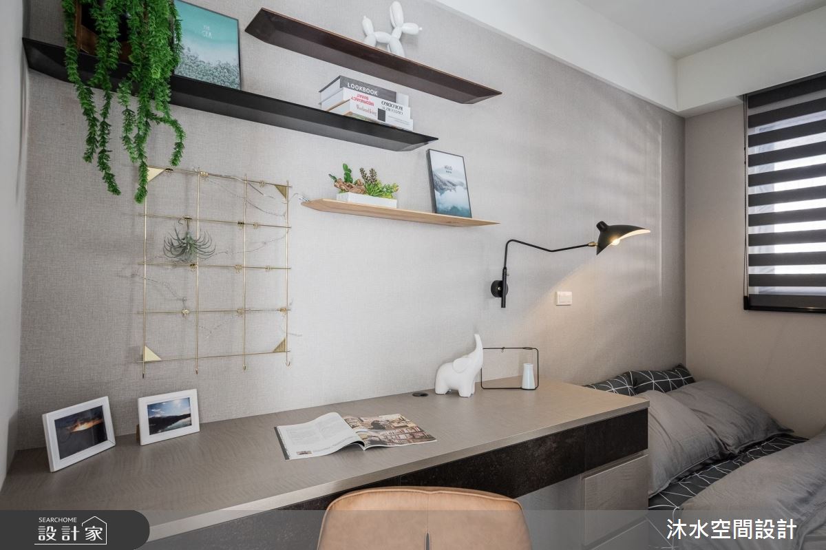 40坪新成屋(5年以下)＿混搭風臥室案例圖片＿沐水空間設計＿沐水_05之31