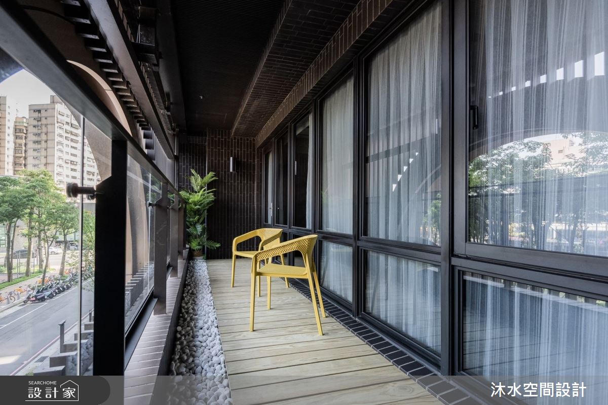 40坪新成屋(5年以下)＿混搭風陽台案例圖片＿沐水空間設計＿沐水_05之32