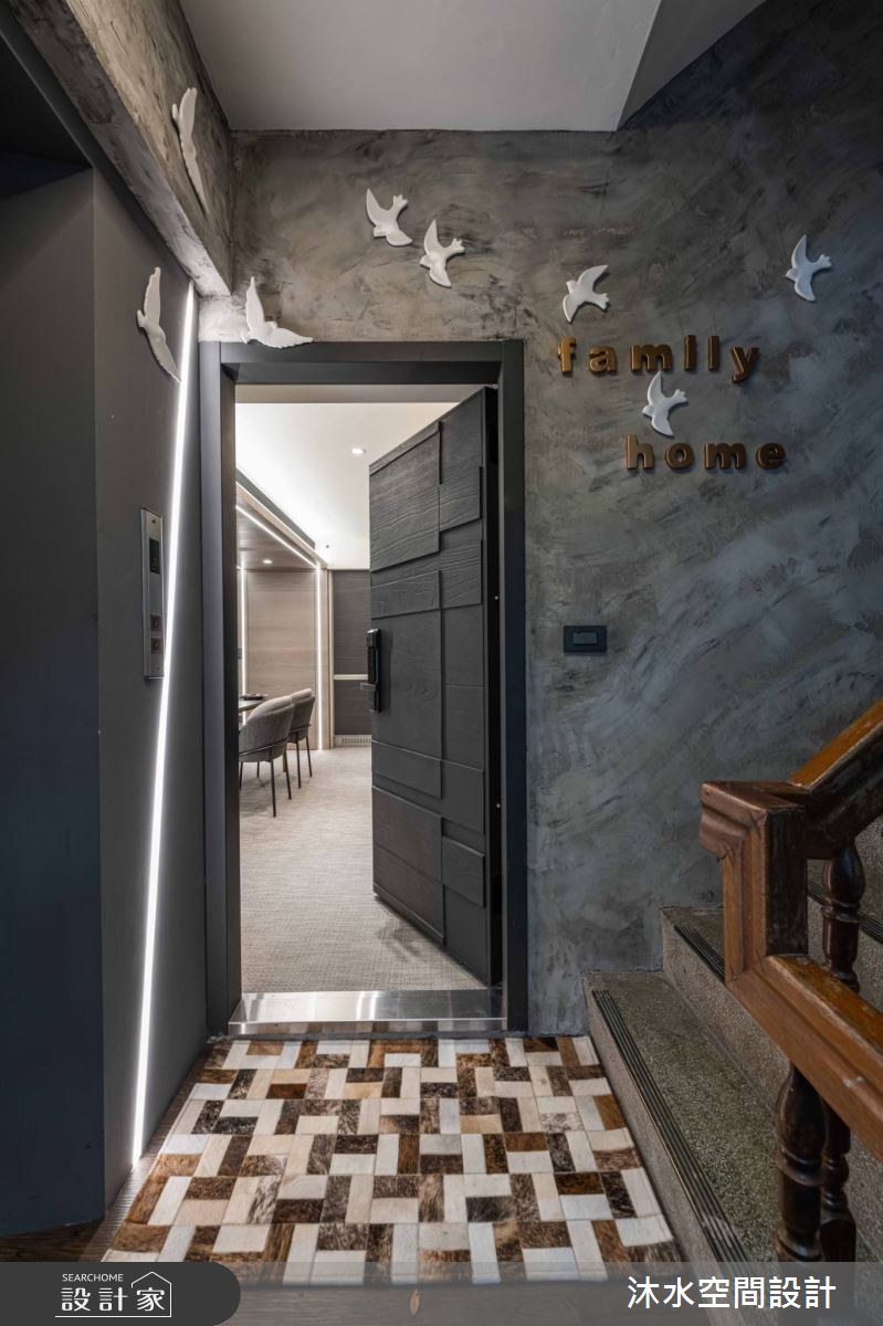 24坪老屋(31~40年)＿混搭風玄關案例圖片＿沐水空間設計＿沐水_06之1