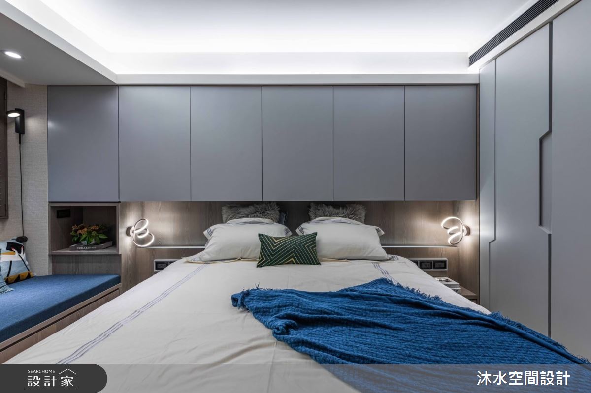 24坪老屋(31~40年)＿混搭風臥室案例圖片＿沐水空間設計＿沐水_06之16