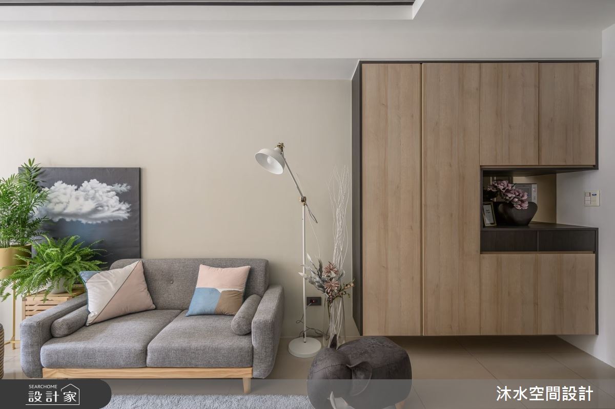 15坪中古屋(5~15年)＿簡約風客廳案例圖片＿沐水空間設計＿沐水_07之1