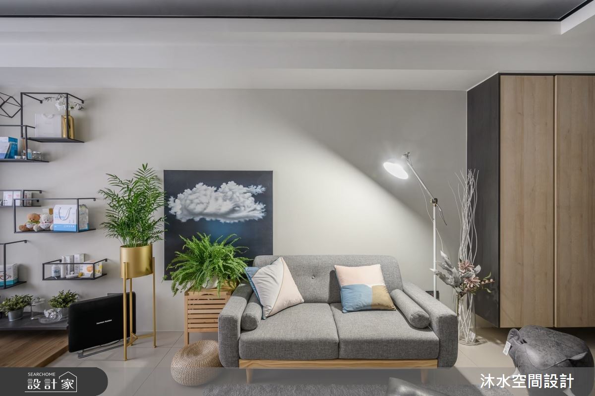 15坪中古屋(5~15年)＿簡約風客廳案例圖片＿沐水空間設計＿沐水_07之5