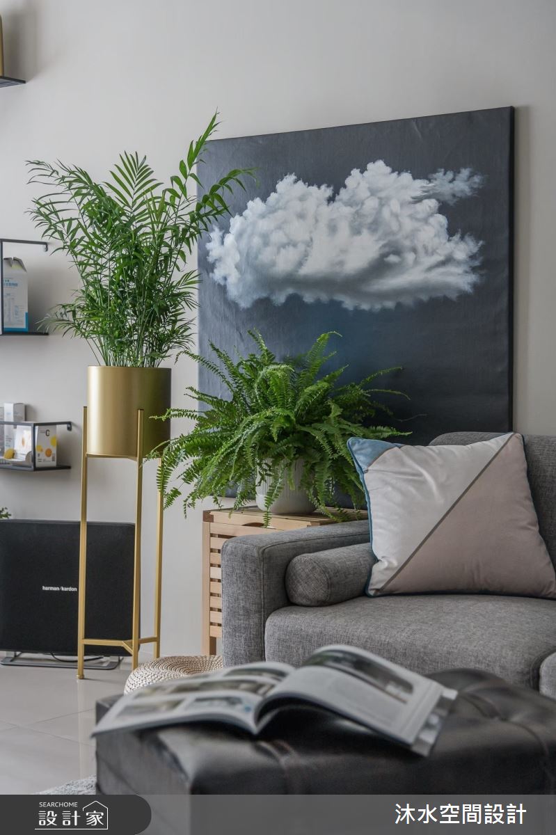 15坪中古屋(5~15年)＿簡約風客廳案例圖片＿沐水空間設計＿沐水_07之11