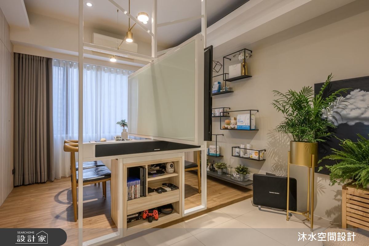 15坪中古屋(5~15年)＿簡約風客廳案例圖片＿沐水空間設計＿沐水_07之14