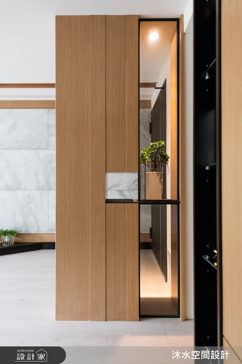 30坪老屋(31~40年)＿簡約風玄關案例圖片＿沐水空間設計＿沐水_08之2