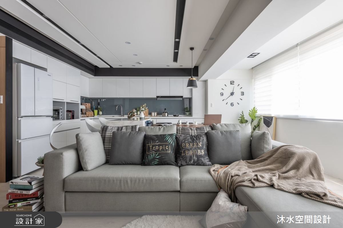 30坪老屋(31~40年)＿簡約風客廳案例圖片＿沐水空間設計＿沐水_08之7