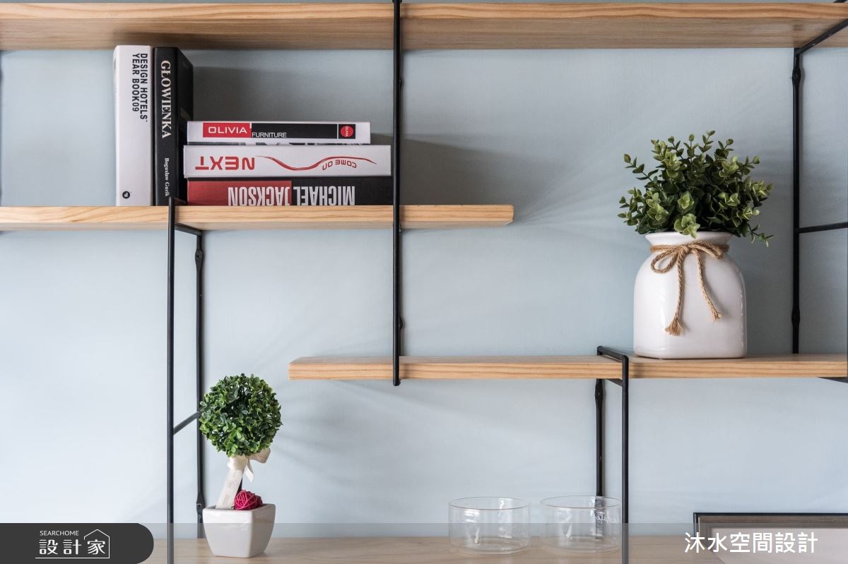 25坪新成屋(5年以下)＿混搭風書房案例圖片＿沐水空間設計＿沐水_09之12