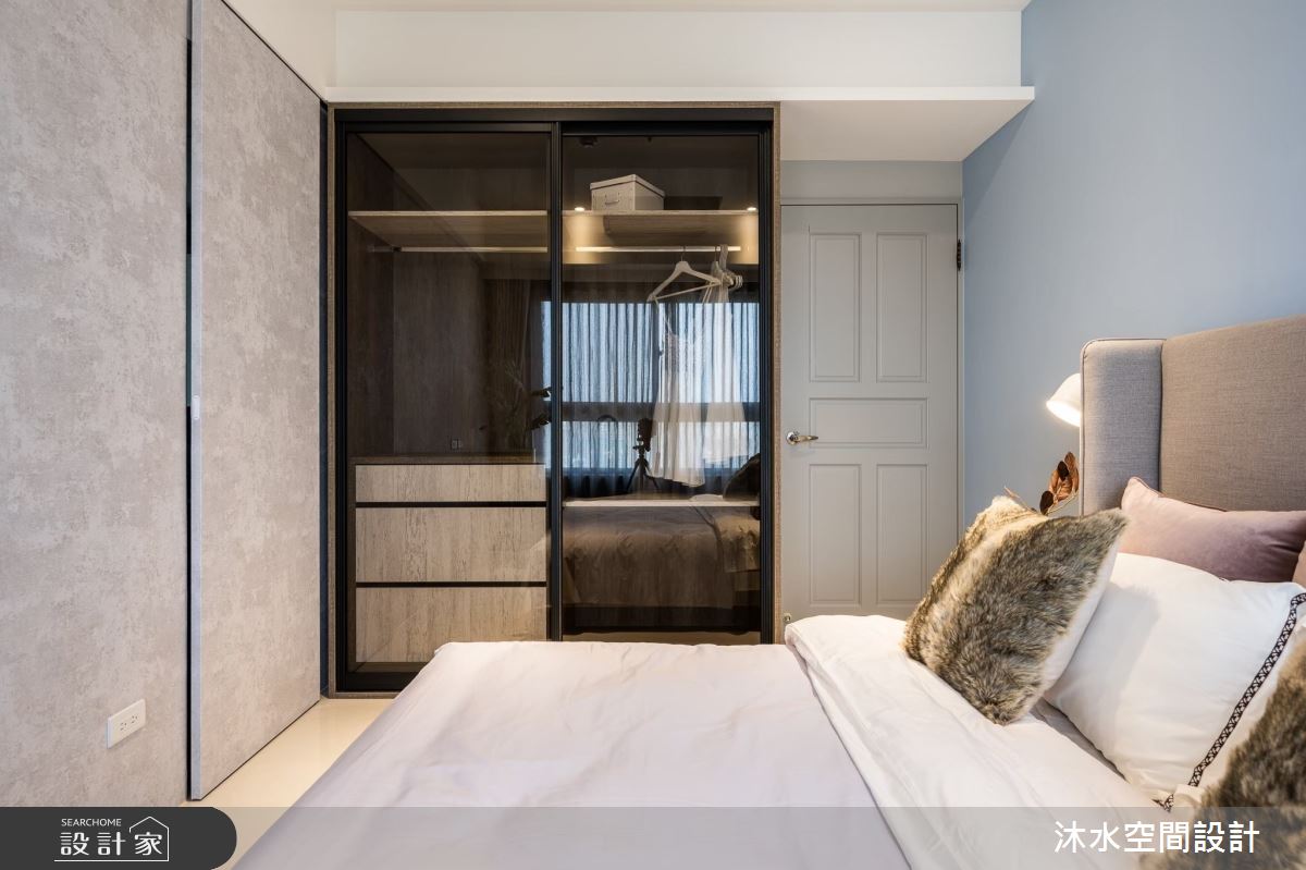 25坪新成屋(5年以下)＿混搭風臥室案例圖片＿沐水空間設計＿沐水_09之15