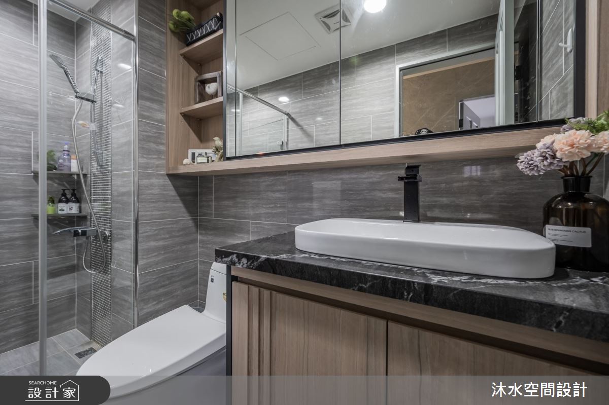 25坪新成屋(5年以下)＿混搭風浴室案例圖片＿沐水空間設計＿沐水_11之26