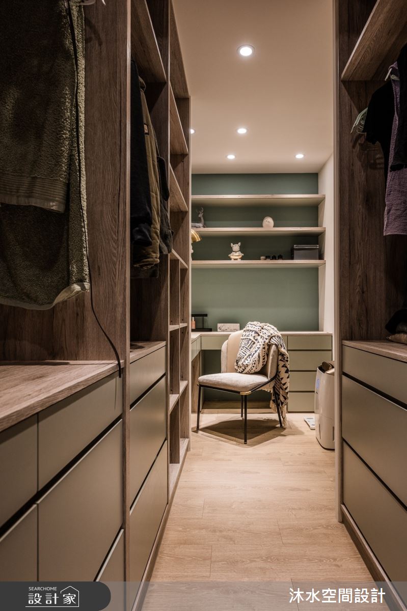 168坪老屋(31~40年)＿混搭風更衣間案例圖片＿沐水空間設計＿沐水_13之34