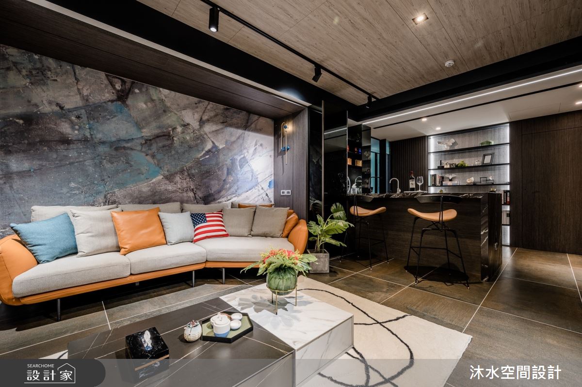 168坪老屋(31~40年)＿混搭風客廳案例圖片＿沐水空間設計＿沐水_13之43