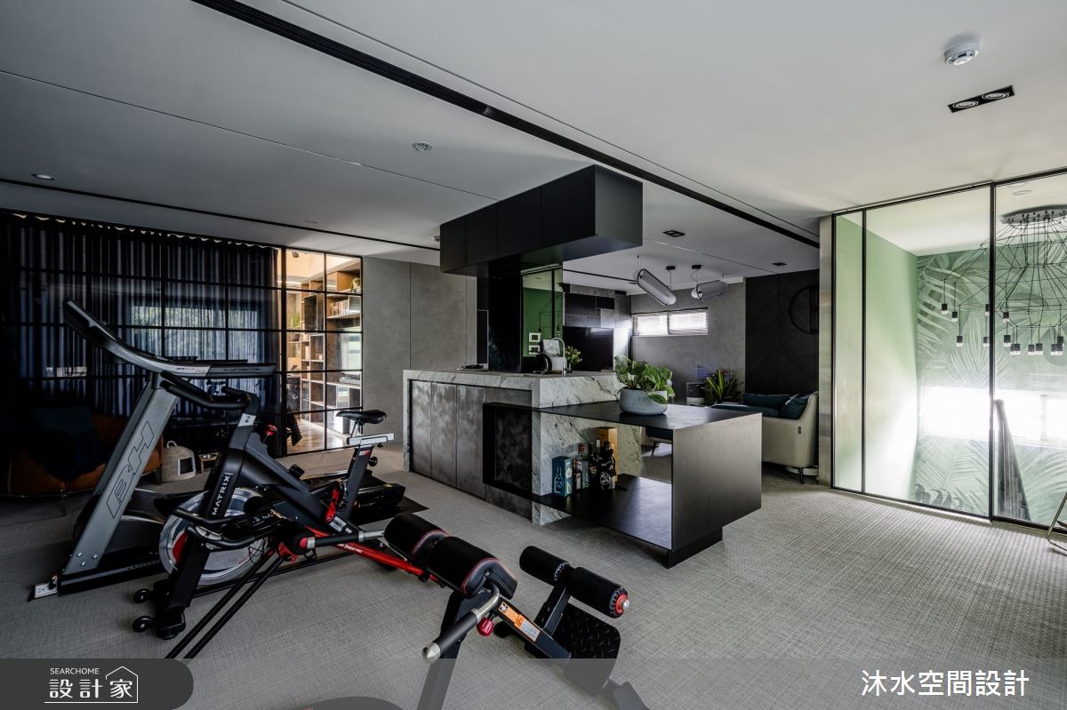 168坪老屋(31~40年)＿混搭風家庭健身房案例圖片＿沐水空間設計＿沐水_13之70