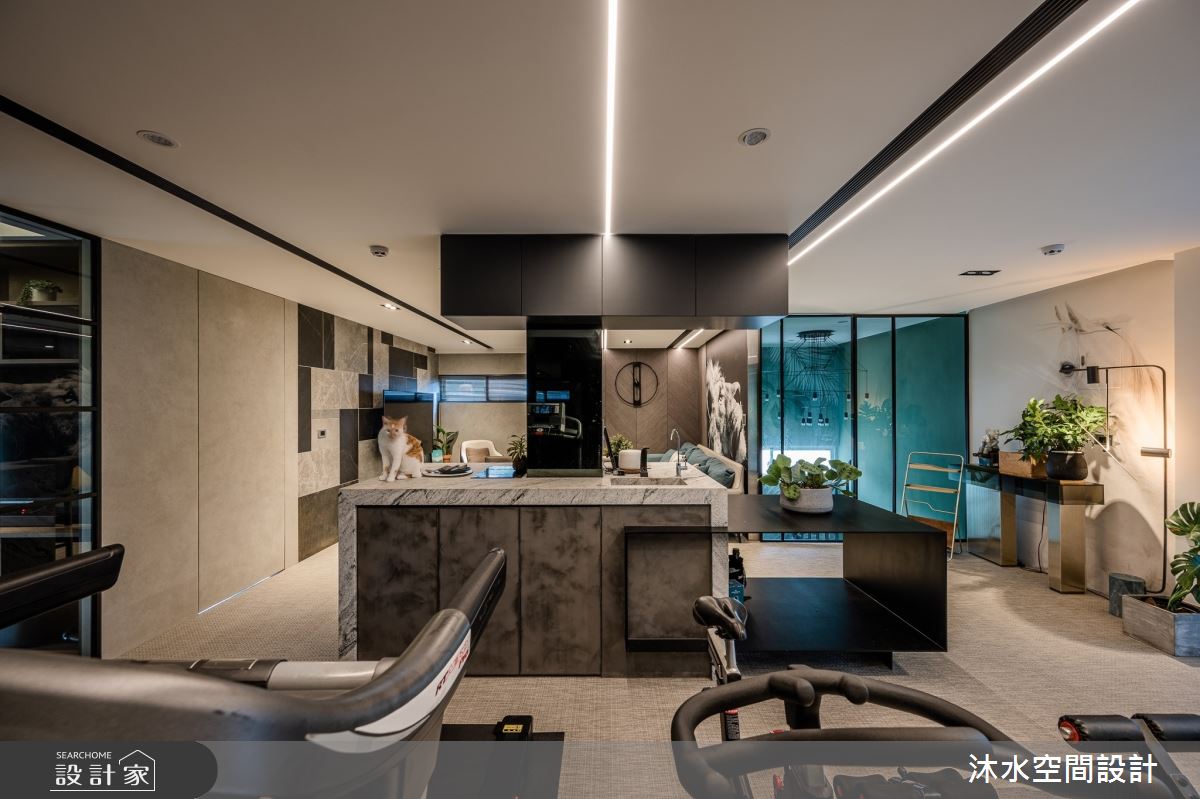 168坪老屋(31~40年)＿混搭風家庭健身房案例圖片＿沐水空間設計＿沐水_13之72