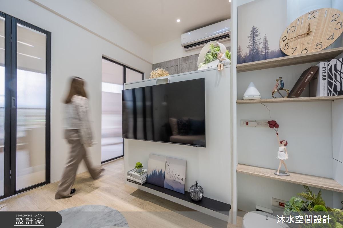 19坪新成屋(5年以下)＿北歐風客廳案例圖片＿沐水空間設計＿沐水_14之3