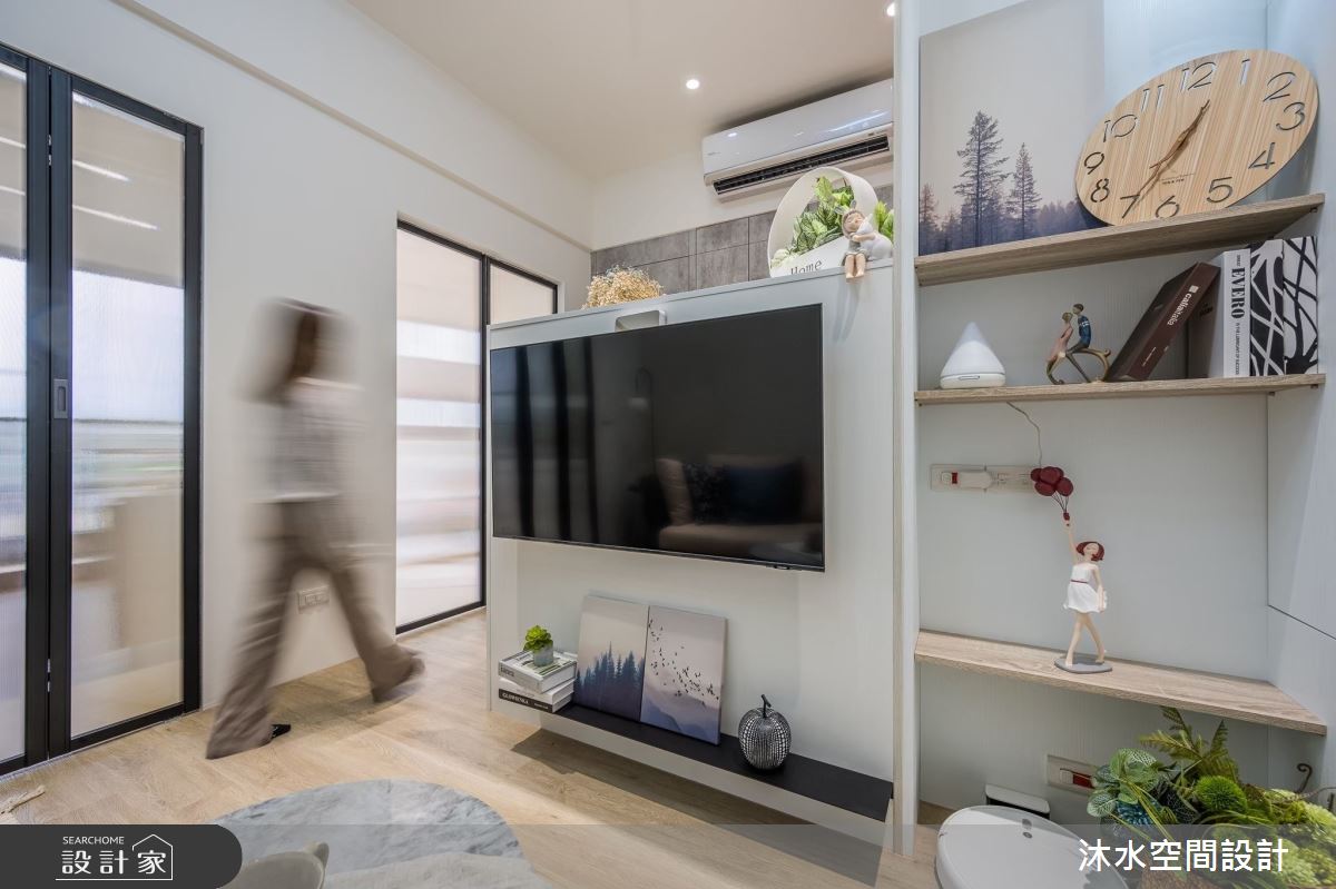 19坪新成屋(5年以下)＿北歐風客廳案例圖片＿沐水空間設計＿沐水_14之7