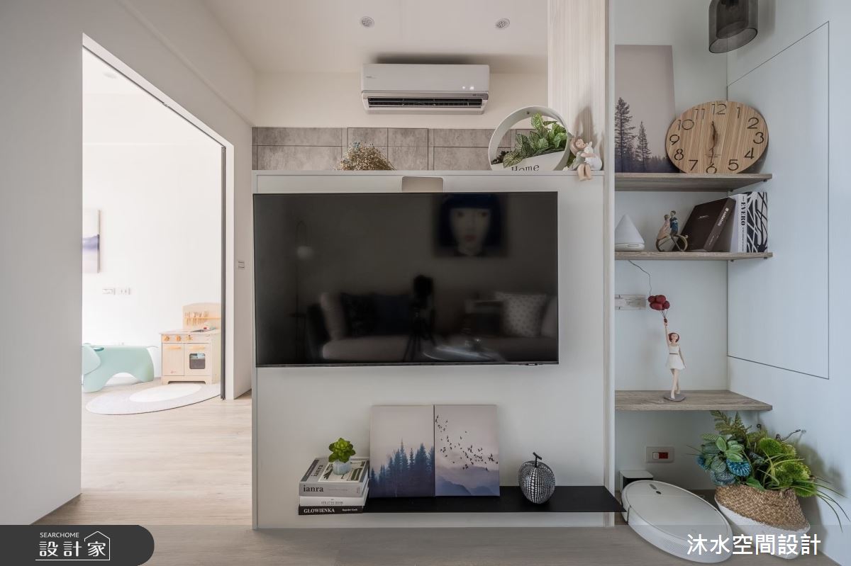 19坪新成屋(5年以下)＿北歐風客廳案例圖片＿沐水空間設計＿沐水_14之8