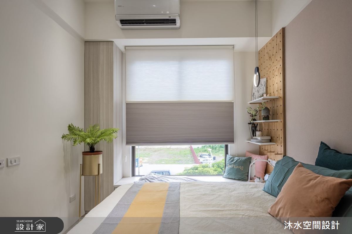 19坪新成屋(5年以下)＿北歐風臥室臥榻案例圖片＿沐水空間設計＿沐水_14之22