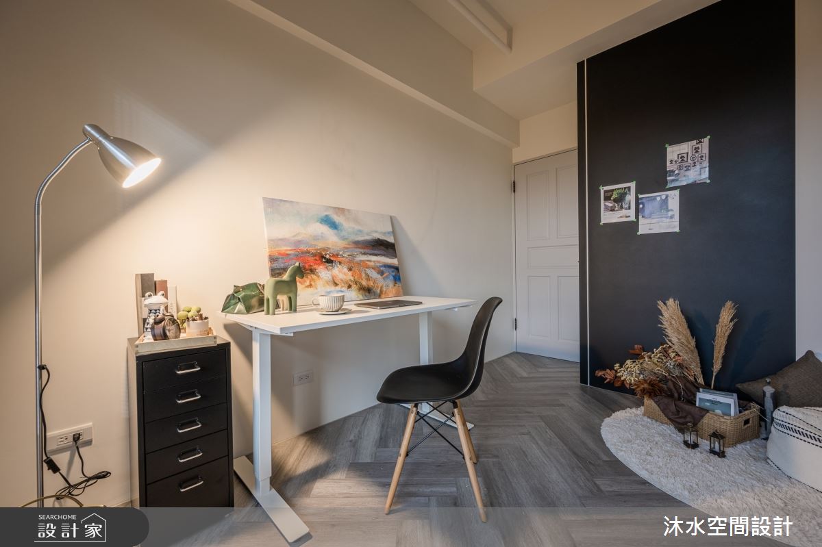 19坪新成屋(5年以下)＿簡約風書房多功能室案例圖片＿沐水空間設計＿沐水_15之18