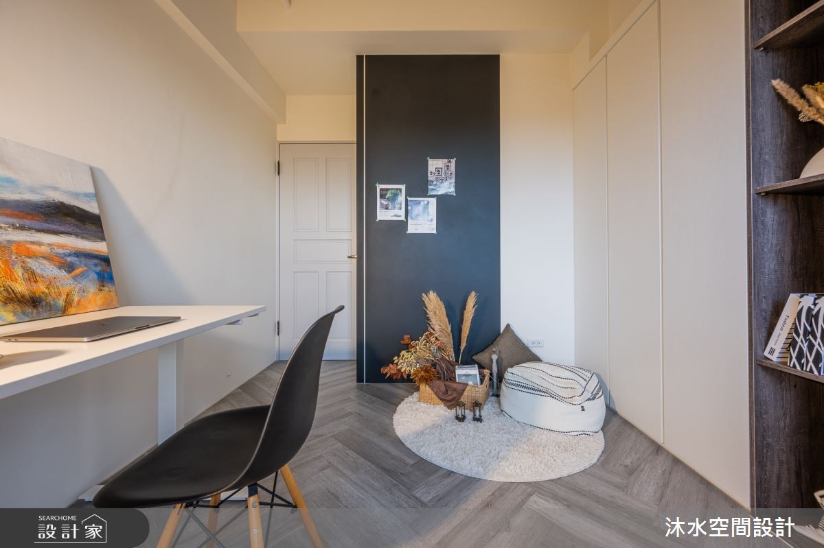 19坪新成屋(5年以下)＿簡約風書房多功能室案例圖片＿沐水空間設計＿沐水_15之19