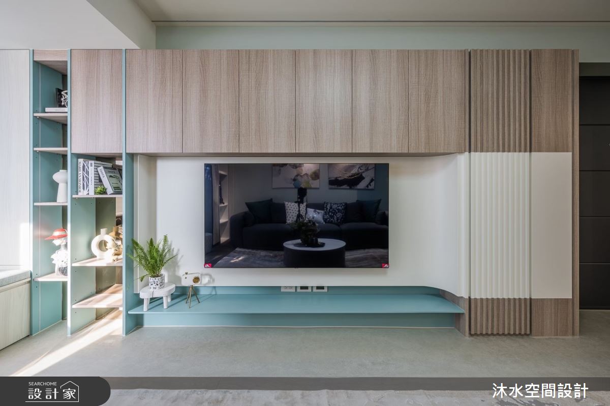 32坪老屋(16~30年)＿混搭風客廳臥榻案例圖片＿沐水空間設計＿沐水_17之4