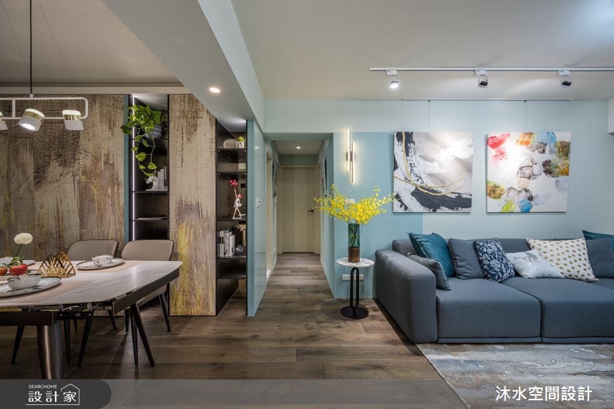 32坪老屋(16~30年)＿混搭風客廳餐廳臥榻案例圖片＿沐水空間設計＿沐水_17之5