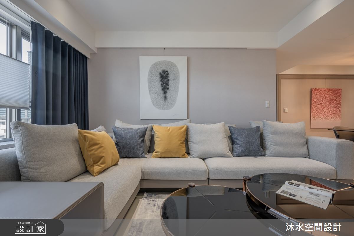 60坪中古屋(5~15年)＿新古典客廳案例圖片＿沐水空間設計＿沐水_18之7