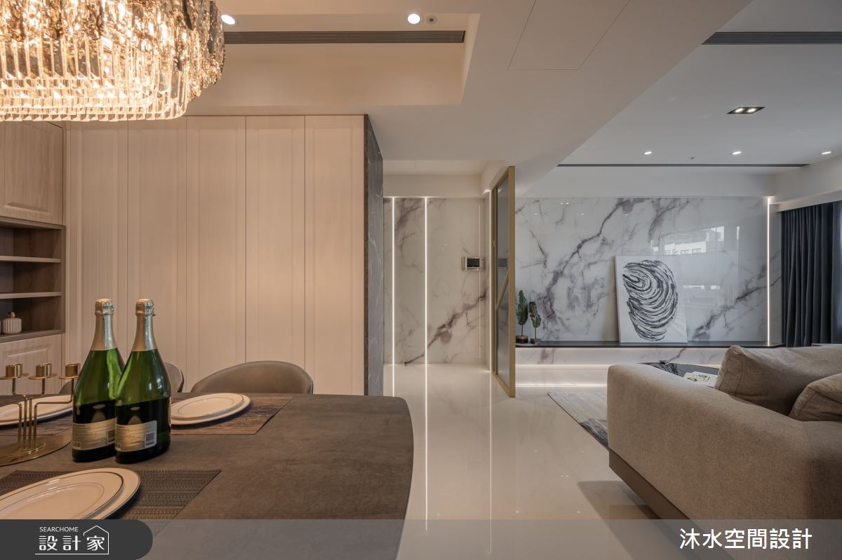 60坪中古屋(5~15年)＿新古典客廳案例圖片＿沐水空間設計＿沐水_18之9
