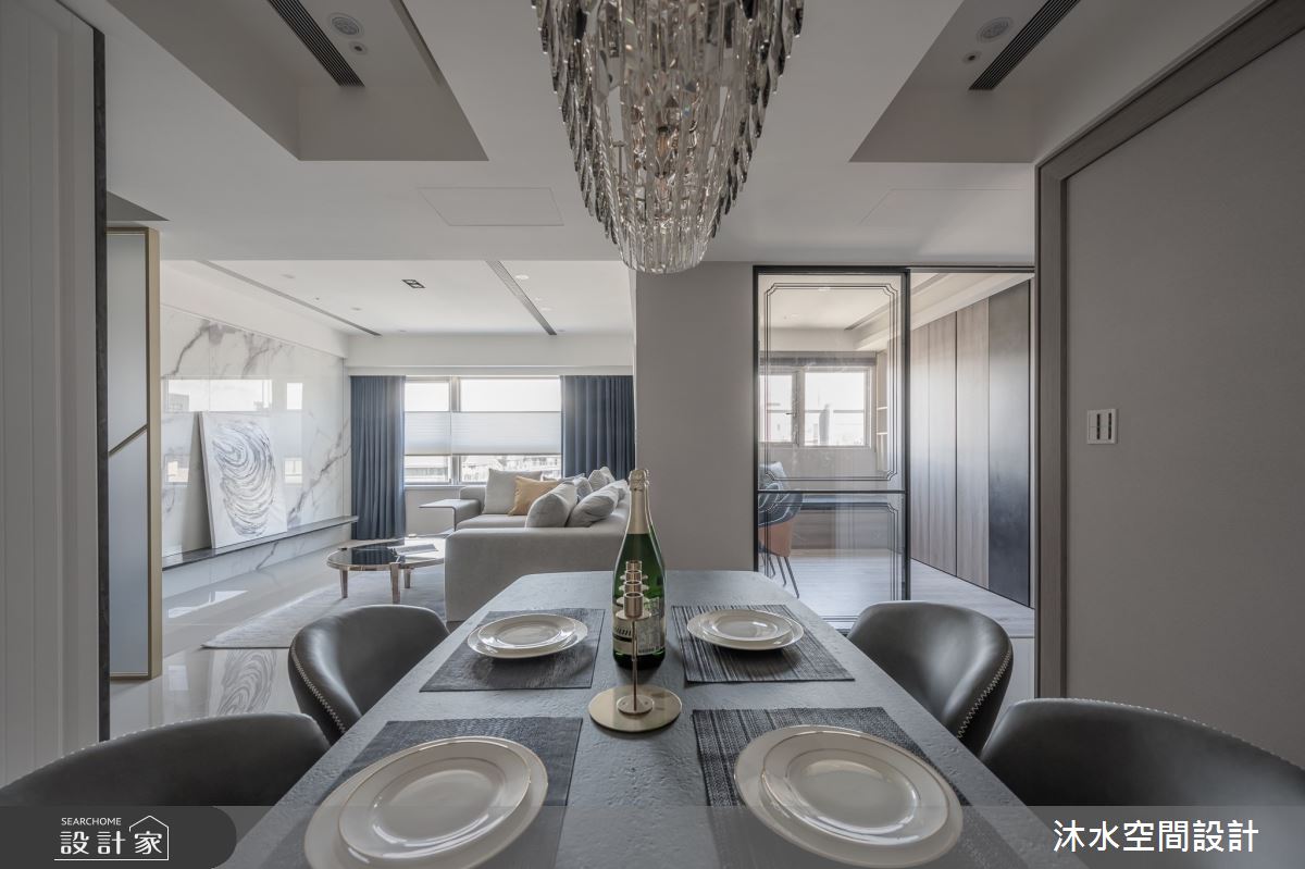 60坪中古屋(5~15年)＿新古典餐廳案例圖片＿沐水空間設計＿沐水_18之8
