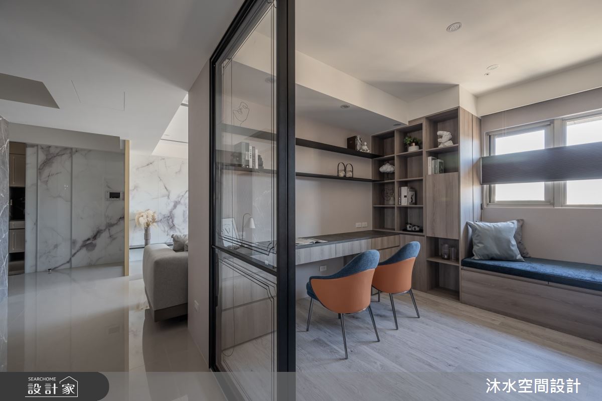 60坪中古屋(5~15年)＿新古典書房案例圖片＿沐水空間設計＿沐水_18之11