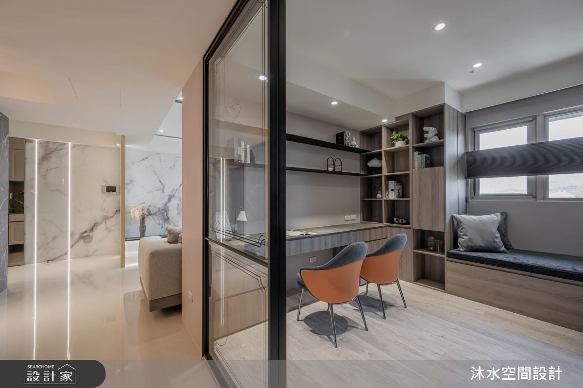 60坪中古屋(5~15年)＿新古典書房案例圖片＿沐水空間設計＿沐水_18之12