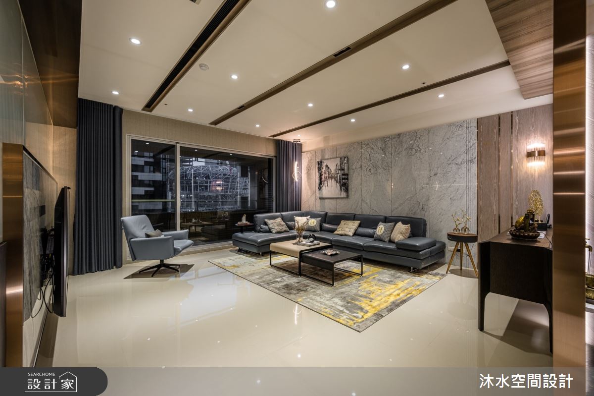 60坪中古屋(5~15年)＿現代風客廳案例圖片＿沐水空間設計＿沐水_19之9