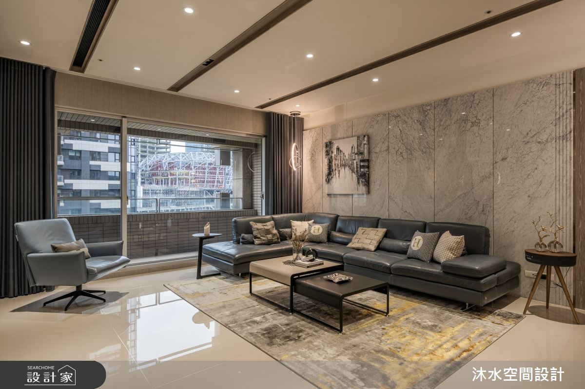 60坪中古屋(5~15年)＿現代風客廳案例圖片＿沐水空間設計＿沐水_19之11