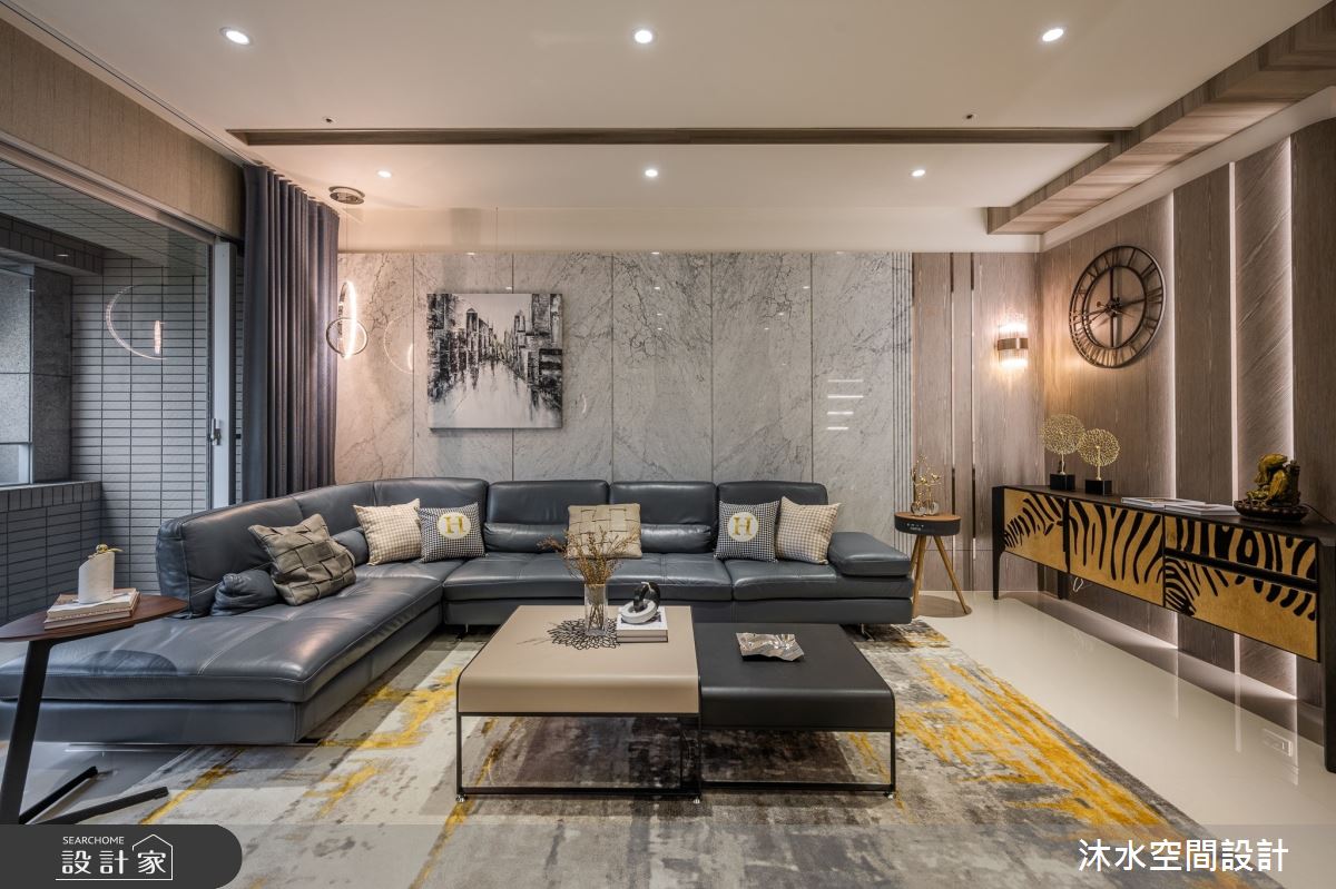 60坪中古屋(5~15年)＿現代風客廳案例圖片＿沐水空間設計＿沐水_19之12
